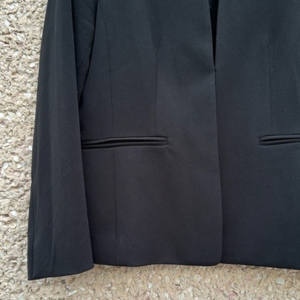 J. Crew Black Classic V Neck Blazer - Picture 2 of 5